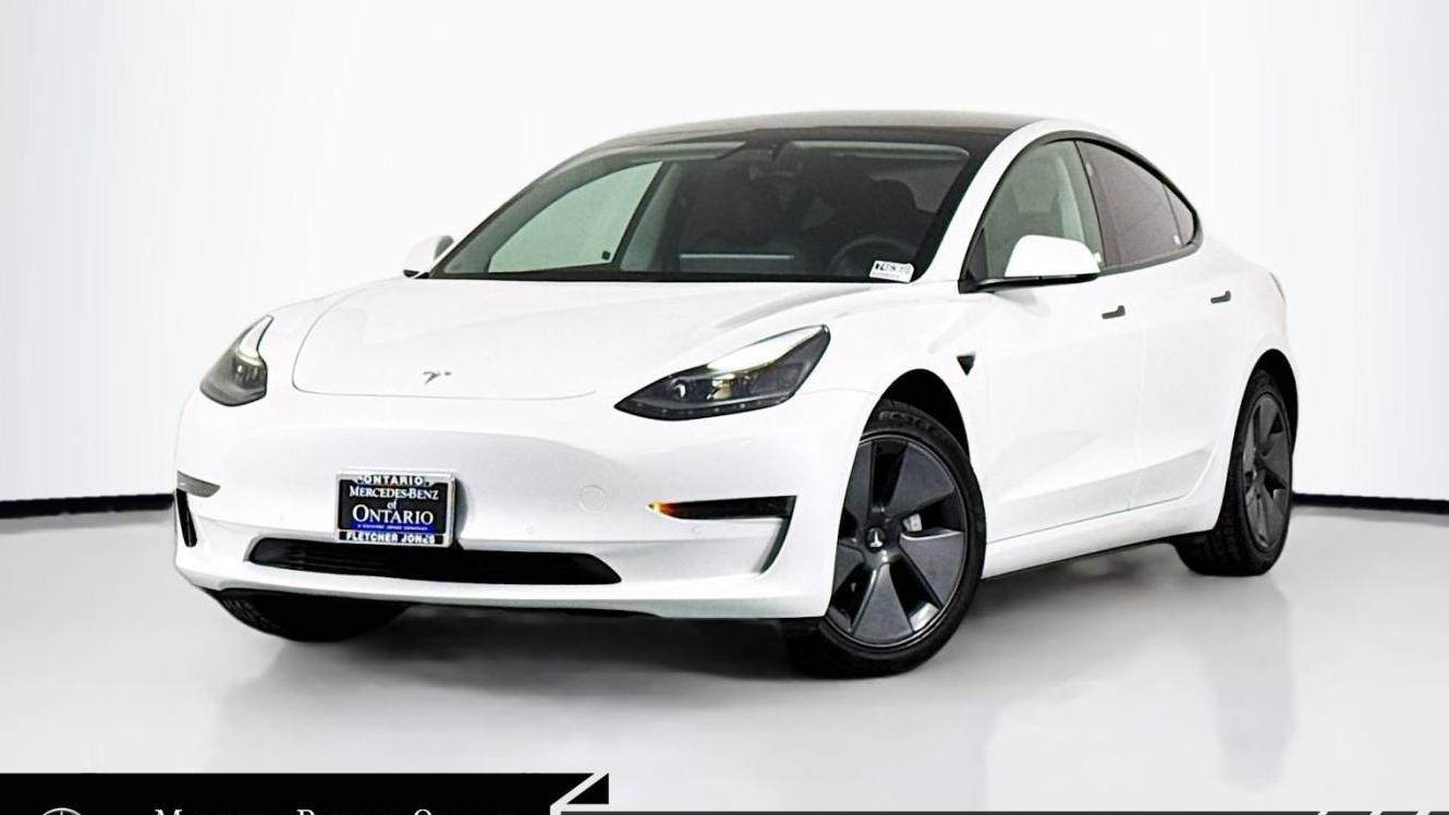 TESLA MODEL 3 2021 5YJ3E1EA0MF051172 image